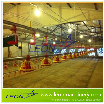 Leon series whole poultry farm used equipment with red or yellow colors